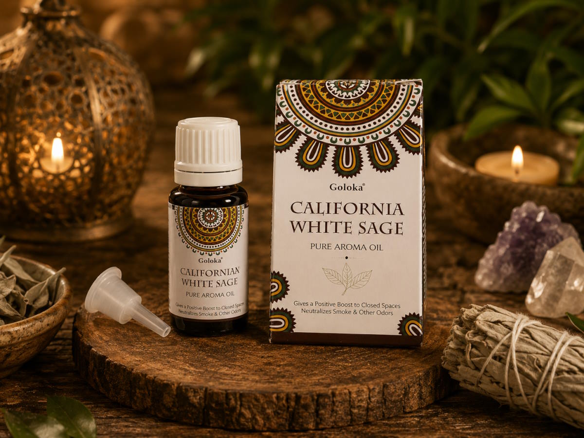 Aceite Aromático Salvia Blanca Goloka